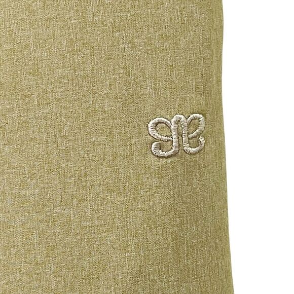 Albion Jumpsuit Size XS Button Front Wide Leg Warm Sage Sleeveless One Piece - Picture 6 of 9